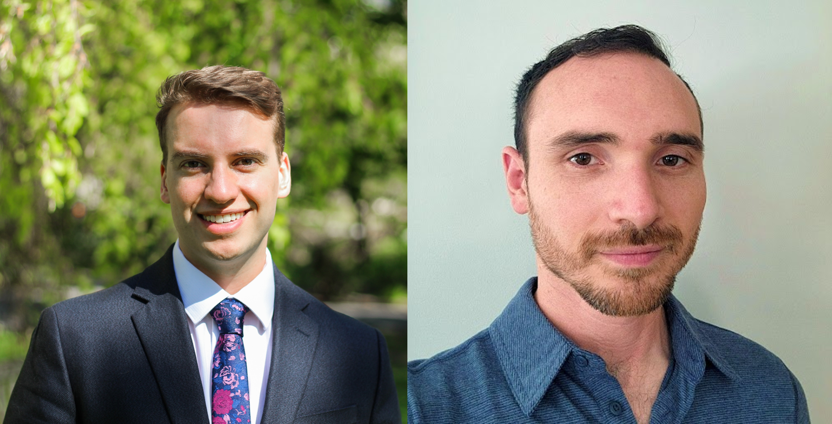 Image of the Hyperion cofounders, Matt and Cel